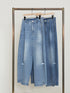 CURVED SEAM DENIM PT / Y234-31041-5